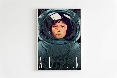 Alien Poster Alien Ridley Scott Minimalist Movie Poster - Etsy