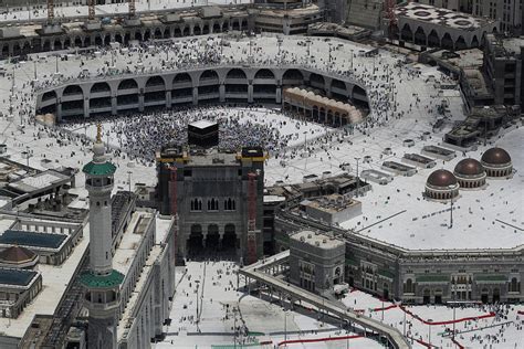 An Aerial View of Kaaba at the Grand Photograph by Umit Bektas | Fine Art America