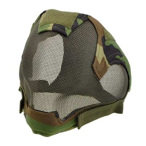 Cool Full Face Wire Mesh Airsoft Mask | Best Price Paintballing Gear!