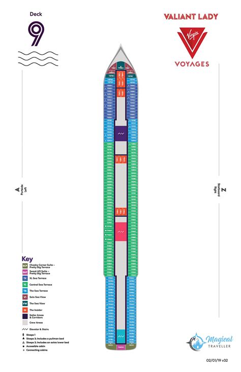 Valiant Lady Deck Plan: A Comprehensive Deck-by-Deck Tour | Magical Traveller