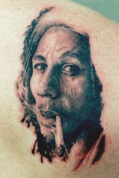 Bob Marley Weed Tattoo Designs