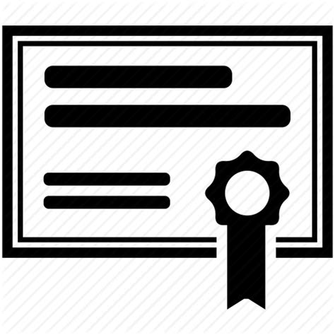Certification Icon Png #160308 - Free Icons Library