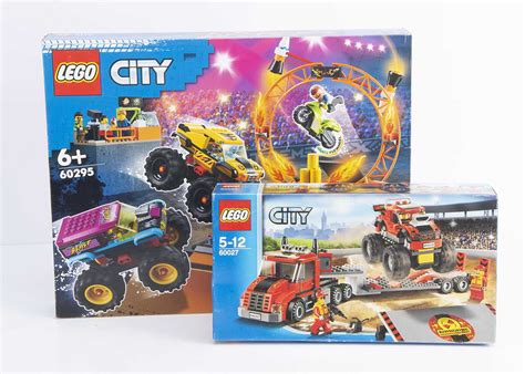 Lot 604 - Lego City Monster Truck Themed Sets,