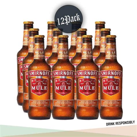 Smirnoff Mule Vodka 330ml x PACK OF 12 / Russia | Lazada PH