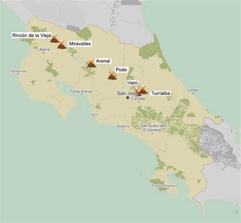 Maps of Costa Rica - Every Map You Need for Your Trip to Costa Rica