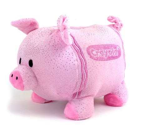 Plush Pink Piggy Bank | Crayola.com | Crayola