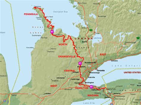 Location Maps -Picking a Hike by Region | Hiking trip, Hiking, Sandusky