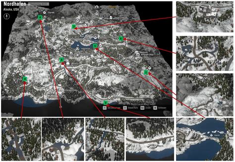 North Port - Alaska, USA | SnowRunner Map