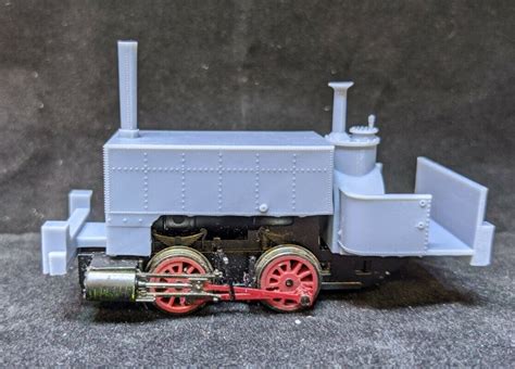 OO / 1:76 / 4mm Neilson Box Tank Body For Hornby's Peckett W4 Chassis | eBay