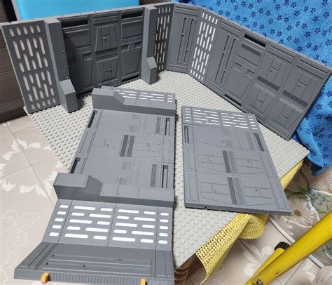 Space walls for Death Star Lego MOC interior., Hobbies & Toys, Toys & Games on Carousell