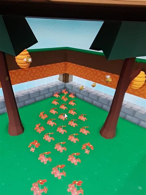 My new honeycomb farm : r/Robloxskyblock