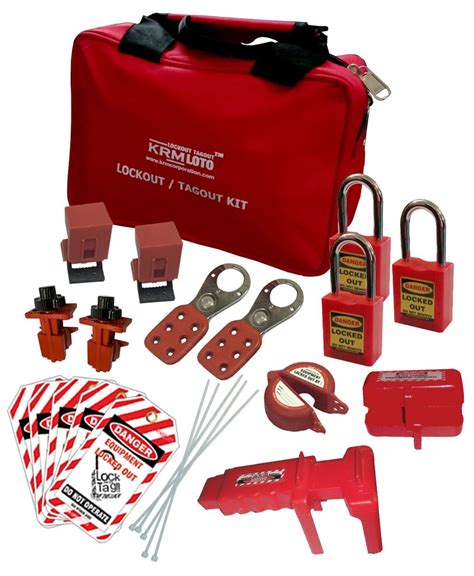 KRM LOTO OSHA PROFESSIONAL MAINTENANCE LOCKOUT TAGOUT KIT -2134 | Lockout tagout, Lockout, Kit