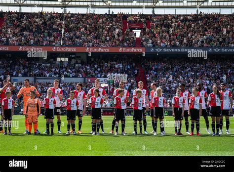 Rotterdam - Players of Feyenoord during the match between Feyenoord v ...