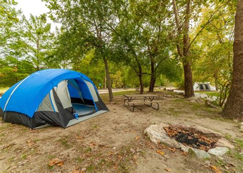 Cooper's Landing, MO: South Campgrounds – Tent 1