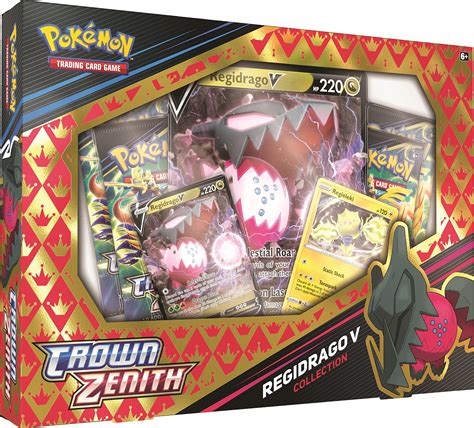 Pokémon TCG: Crown Zenith Collection - Pokémon V Regieleki or Regidrago ...