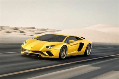 Lamborghini Aventador S, a more potent version of the iconic sports car ...