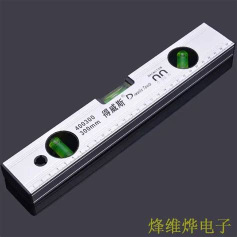 Level decorated horizontal ruler measurement tool precision aluminum alloy with magnetic foot ...