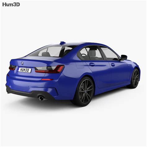 BMW 3 Series (G20) M Sport sedan 2019 3D model - Vehicles on Hum3D