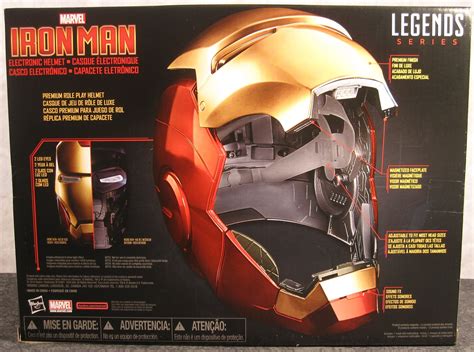 Hasbro - Marvel Avengers Legends Iron Man Electronic Helmet Prop Replica #HAS-7435