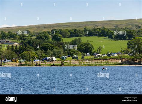 Waterside House campsite on Ullswater in the English Lake District ...