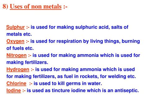 PPT - CHAPTER - 4 MATERIALS : METALS AND NON METALS PowerPoint ...