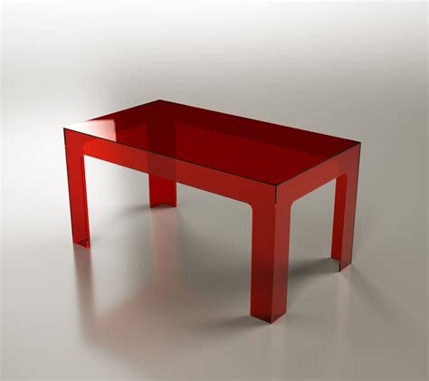 Plexiglas coffee table - Luce