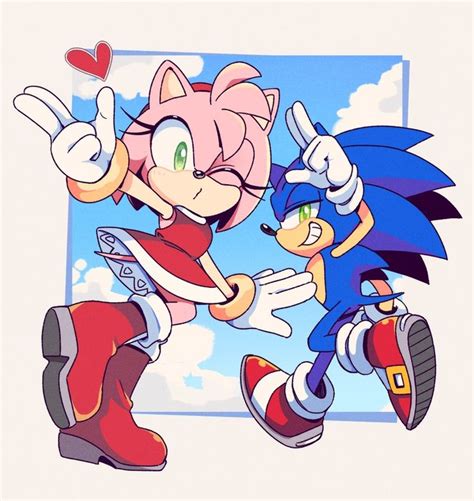 Pin on Sonic and amy
