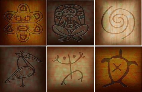 Concept of wall art with Taino symbols. Done completely in Photoshop. | Indian tattoo, Indian ...