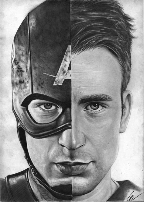 Chris Evans / Captain America by WeskerGray on DeviantArt