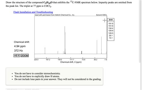 Solved Draw the structure of the compound C_9H_10O that | Chegg.com