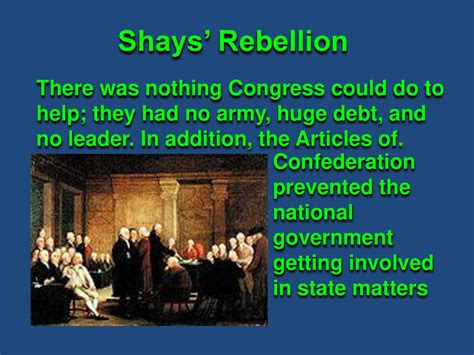 Lesson 8.1b: Shays’ Rebellion - ppt download