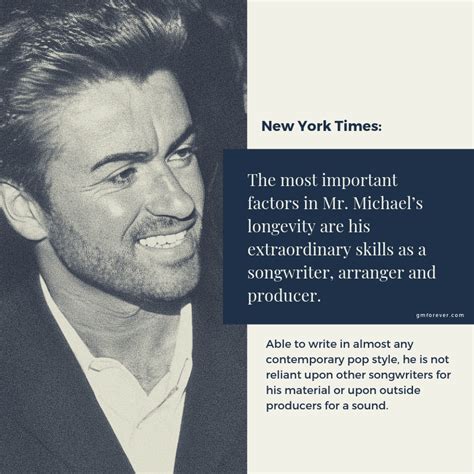 New York Times: Most Important Factors in George Michael’s Longevity ...