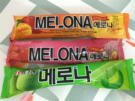 Melona, Korean popsicle iced cream. | Asian snacks, Food obsession, Cute food