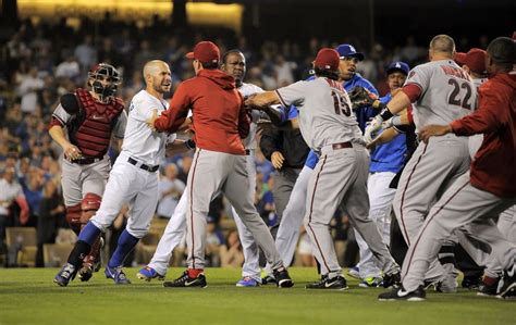 Los Angeles Dodgers and Arizona Diamondbacks brawl after retaliations (video) - masslive.com