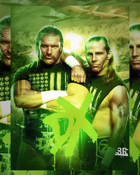 Triple H and Shawn Michaels - DX by WWESlashrocker54 on DeviantArt