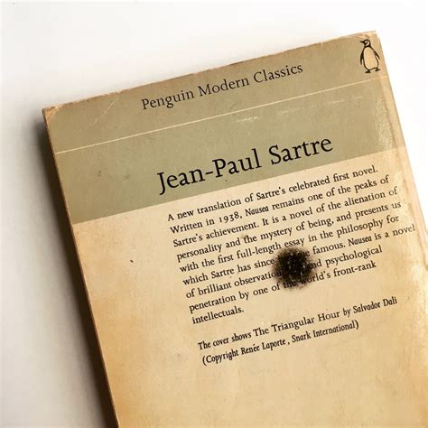 Macro Literature — Nausea, Jean-Paul Sartre (b. 21 June 1905)