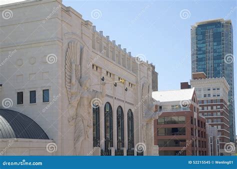 Historic and Modern Buildings in Fort Worth Stock Image - Image of ...