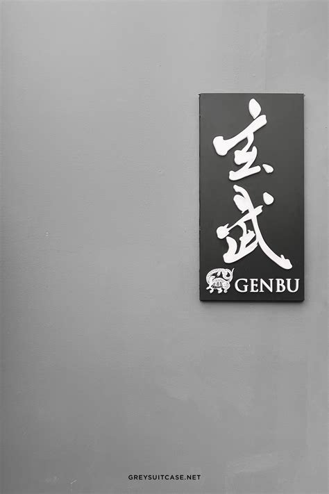 Genbu Premium Katsu & Bar — Greysuitcase