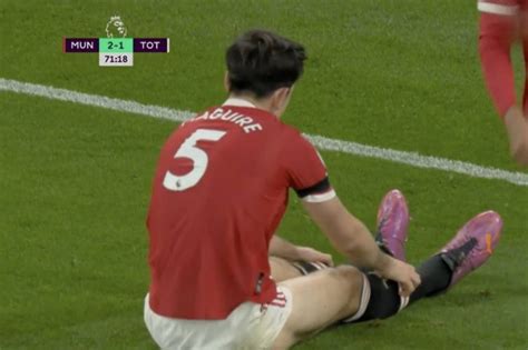 (Video) Harry Maguire scores shocking own goal against Tottenham