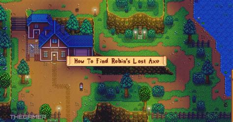 Robins Axe Stardew Valley