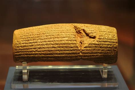 Zoroastrian Heritage: The Cyrus Cylinder