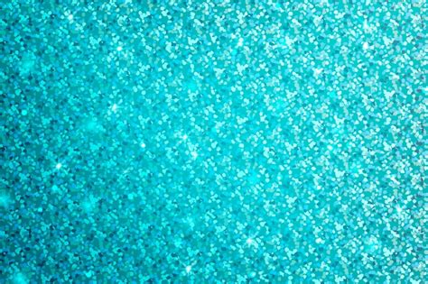 Premium Vector | Realistic turquoise glitter background