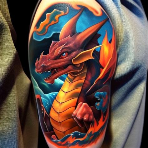 54 Charizard Tattoo Ideas - TattooClue.com