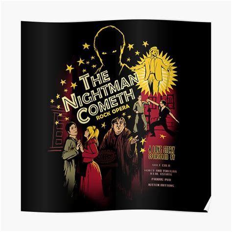 "The Nightman Cometh" Poster for Sale by Vanquish718 | Redbubble