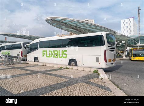 Lisbon, Portugal - December 6, 2022: Bus with Flixbus logo Stock Photo - Alamy