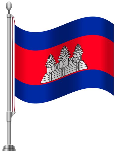 Cambodia Flag PNG Clip Art - Best WEB Clipart