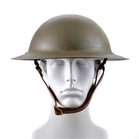 US WW1 Helmet M1917 Doughboy Brodie Helmet | eBay