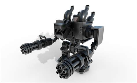 Machine Gun Robot 3D model | CGTrader