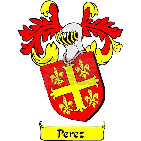 PEREZ Coat of Arms Oval Ornament by familytshirts