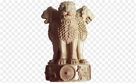 Symbol Sarnath Lion Capital Of Ashoka Pillars State Emblem India Maurya Empire PNG Image - PNGHERO